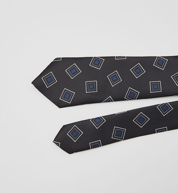 ABAHOUSE「【ウォッシャブル】小紋柄 ネクタイ」|ネクタイ・蝶ネクタイ|