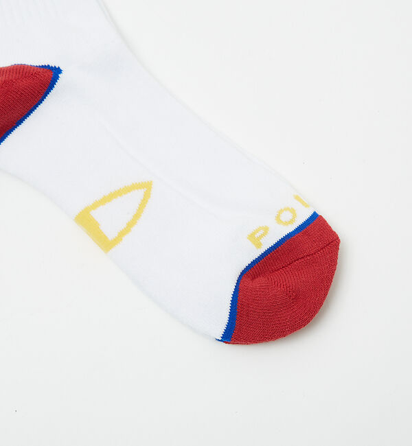 ABAHOUSE「【POLeR / ポーラー】ロゴ スケートソックス」|ソックス|