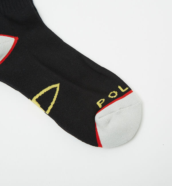 ABAHOUSE「【POLeR / ポーラー】ロゴ スケートソックス」|ソックス|