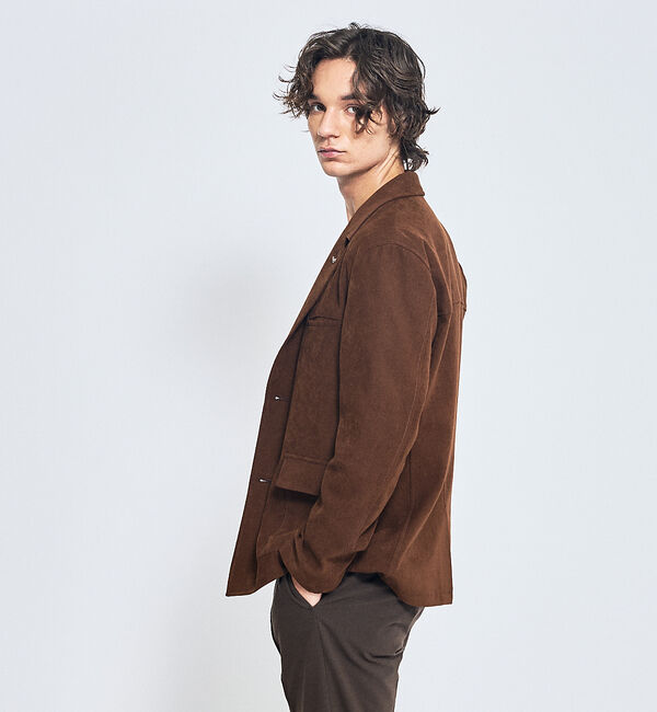 ABAHOUSE「綾スウェード ストレッチ ジャケット」|その他|