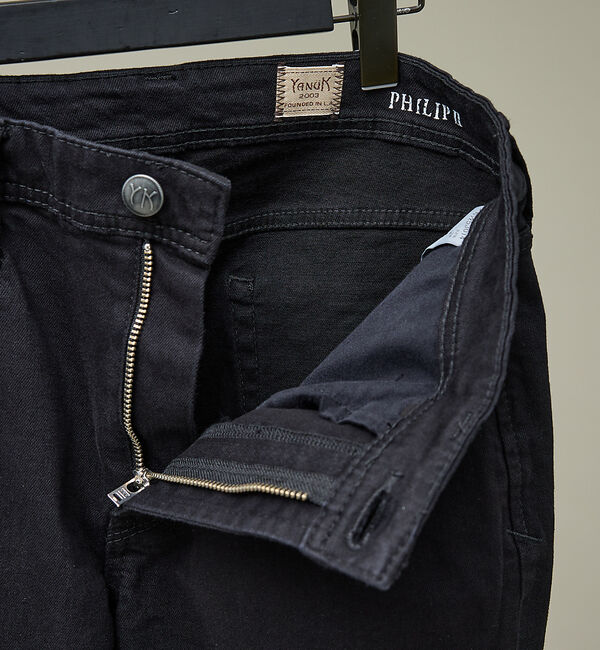 ABAHOUSE「【YANUK/ヤヌーク】PHILIP2 / スリムフィット テーパード デニム」|デニム|