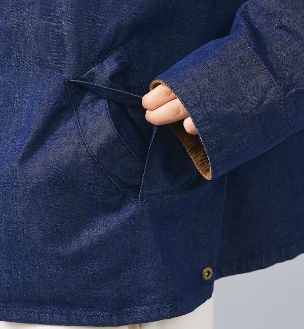 ABAHOUSE「【BARBOUR / バブアー】TRANSPORT DENIM / トランスポー」|ブルゾン・スタジャン|