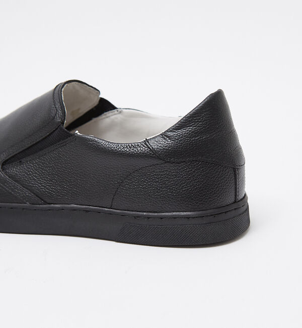 alfredoBANNISTER「【WEB別注】究極のベーシック オールレザースリッポンスニーカー」|スニーカー|