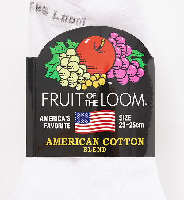 Rouge vif「【FRUIT OF THE LOOM】ソックス/靴下 3Pセット / 無地 /」|ソックス|