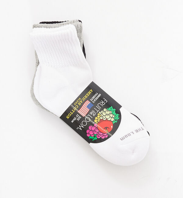 Rouge vif「【FRUIT OF THE LOOM】ソックス/靴下 3Pセット / 無地 /」|ソックス|その他6