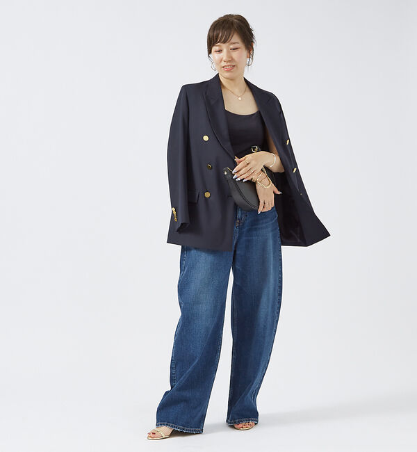 Rouge vif「テーラードダブルジャケット」|テーラードジャケット|