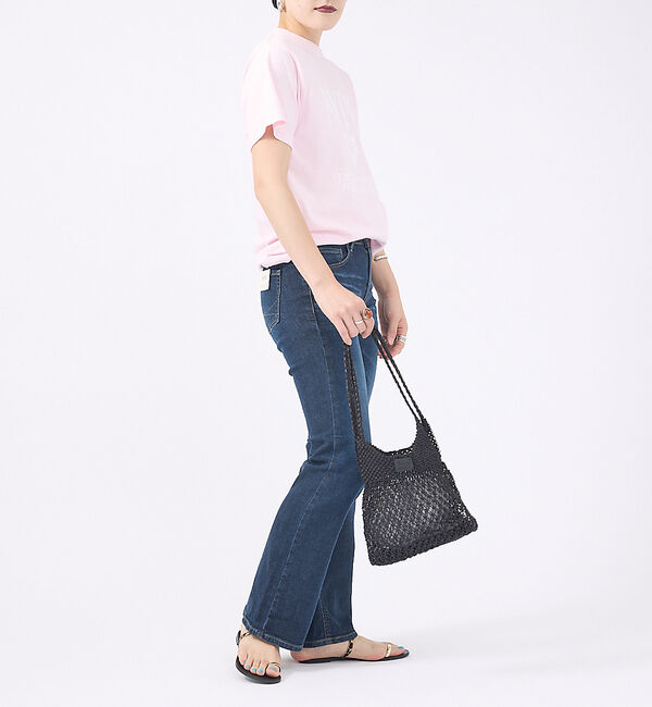 Rouge vif「【SOMETHING / サムシング】LISA フレアデニムパンツ」|デニム|