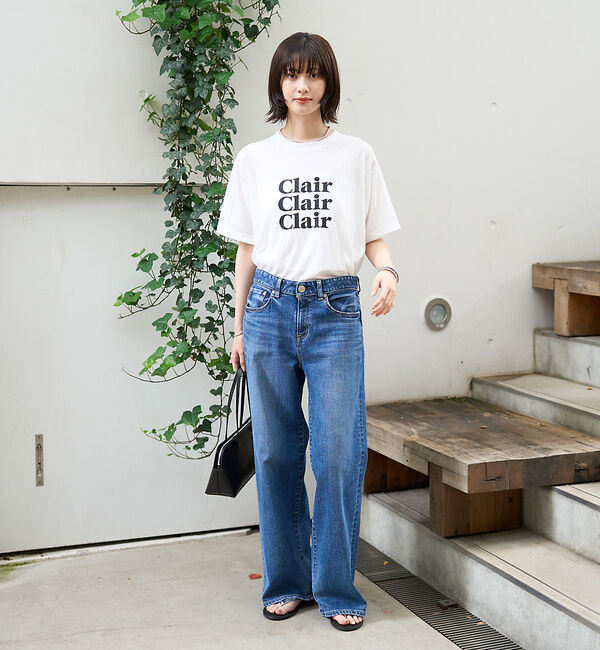 Rouge vif「シアーロゴTシャツ」|Tシャツ・カットソー|