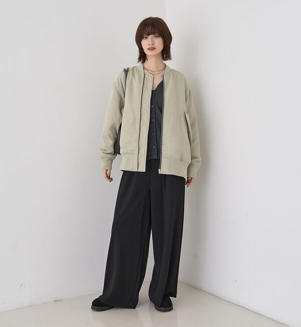 Rouge vif「【高機能中綿使用】ミリタリーブルゾン」|ブルゾン・スタジャン|