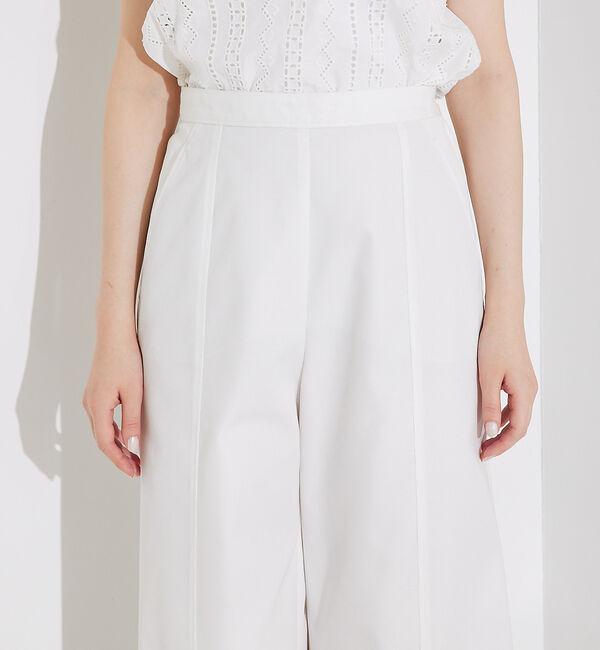 qualite「撥水ツイルワイドパンツ」|その他|