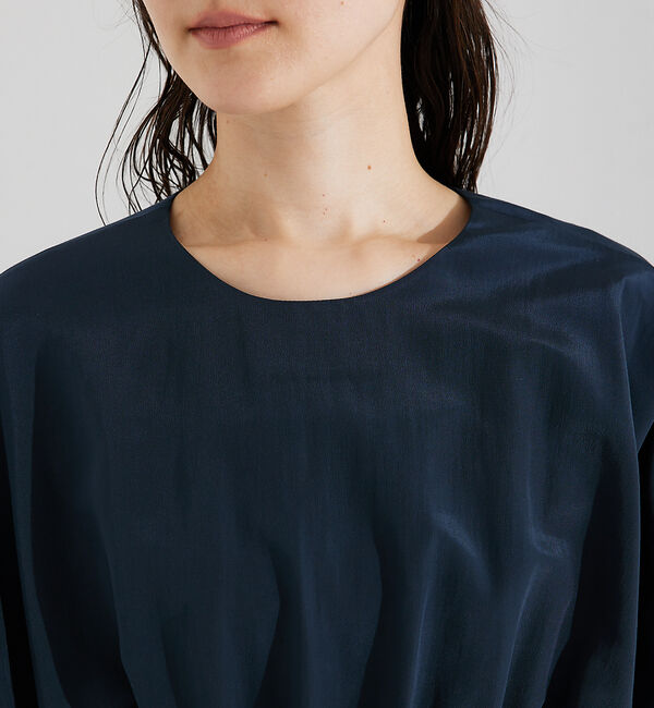 qualite「ボリュームギャザータックTOP」|シャツ・ブラウス|