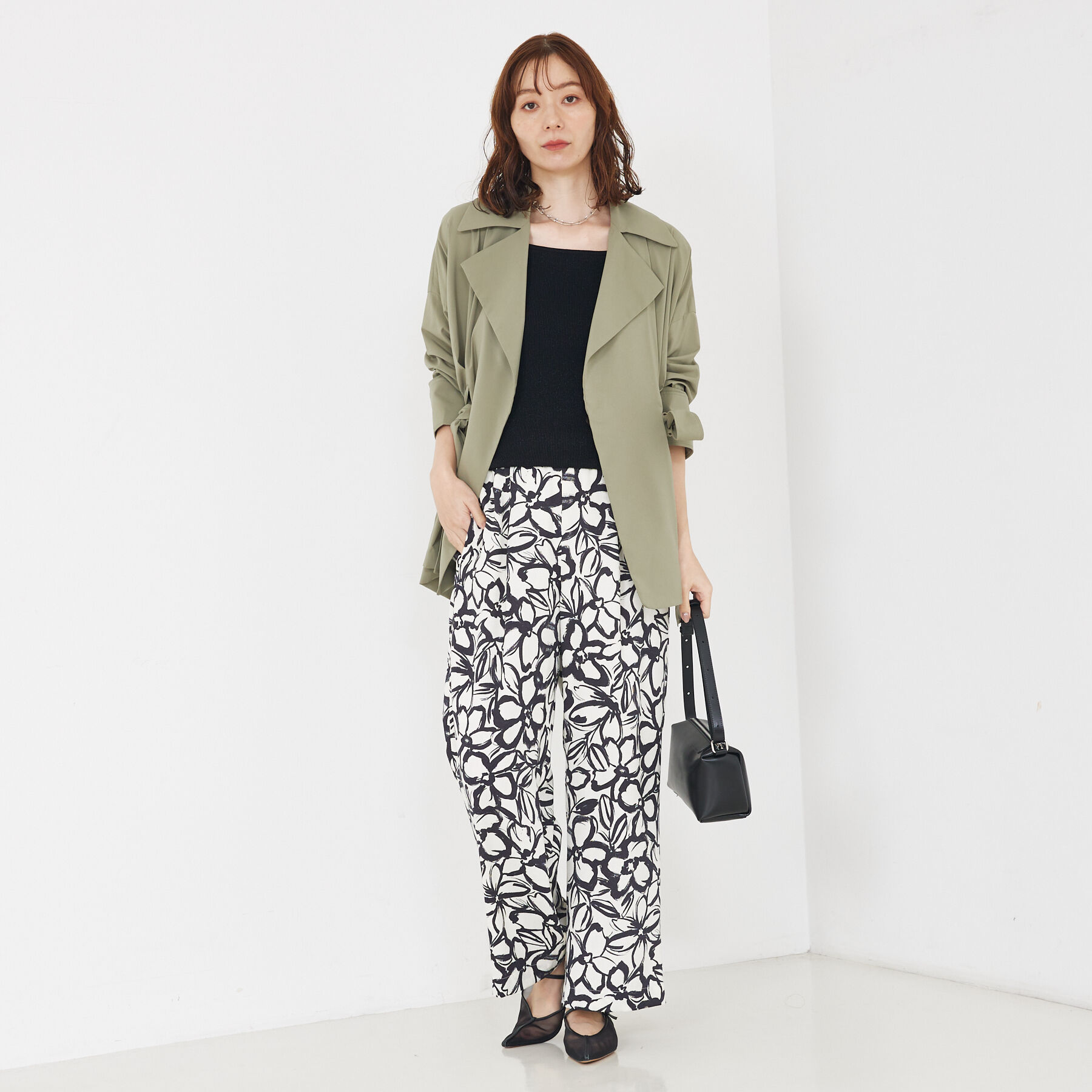 qualite「【撥水&times;軽やか】ボックスタックダブルジャケット」|その他|