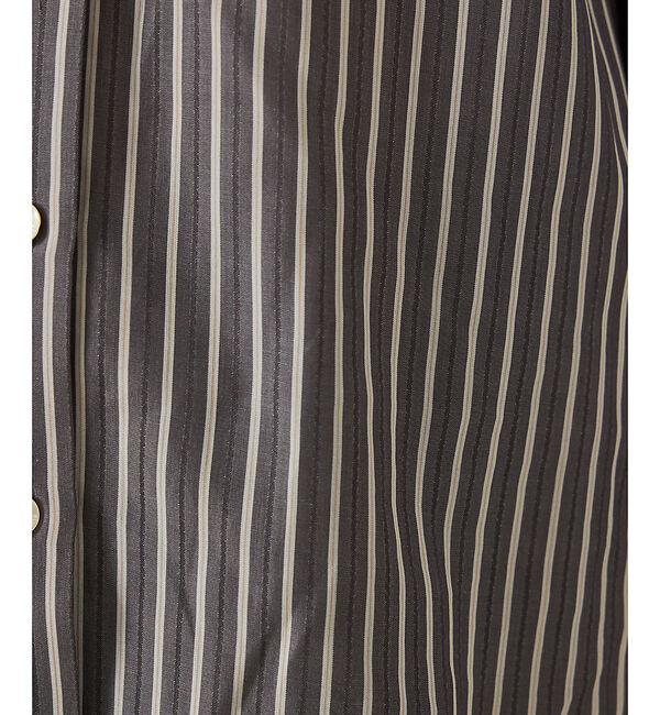 qualite「【ボウタイ取り外し可能】クレリックボウタイブラウス」|シャツ・ブラウス|