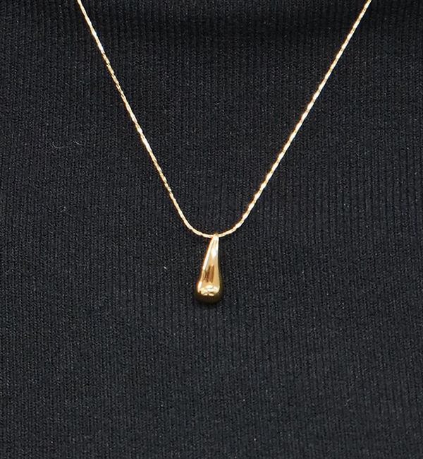abahouse mavie「【NOVA】サージカルステンレスティアドロップネックレス」|ネックレス|