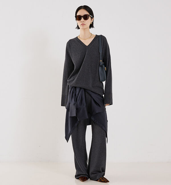 The Store by C' 「【COCUCA】Vネックニット」|ニット・セーター|