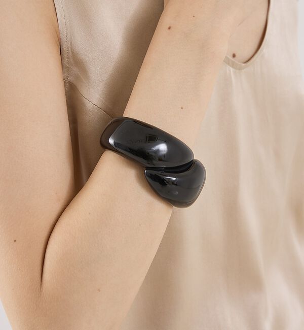 The Store by C' 「【Camille Surault】DOWDOW BRACELET／ブラックバング」|ブレスレット・バングル|ブラック