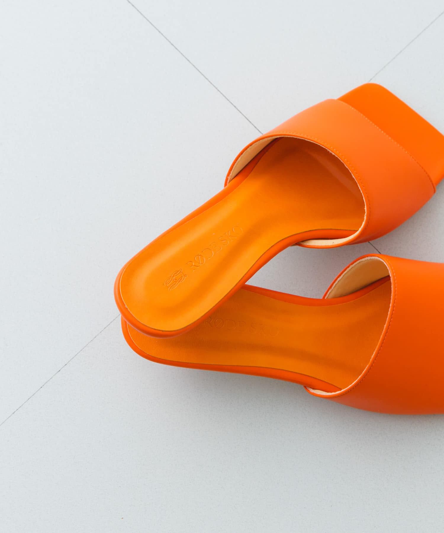 RODE SKO「『MADE IN JAPAN』スクエアミュール」|サンダル|