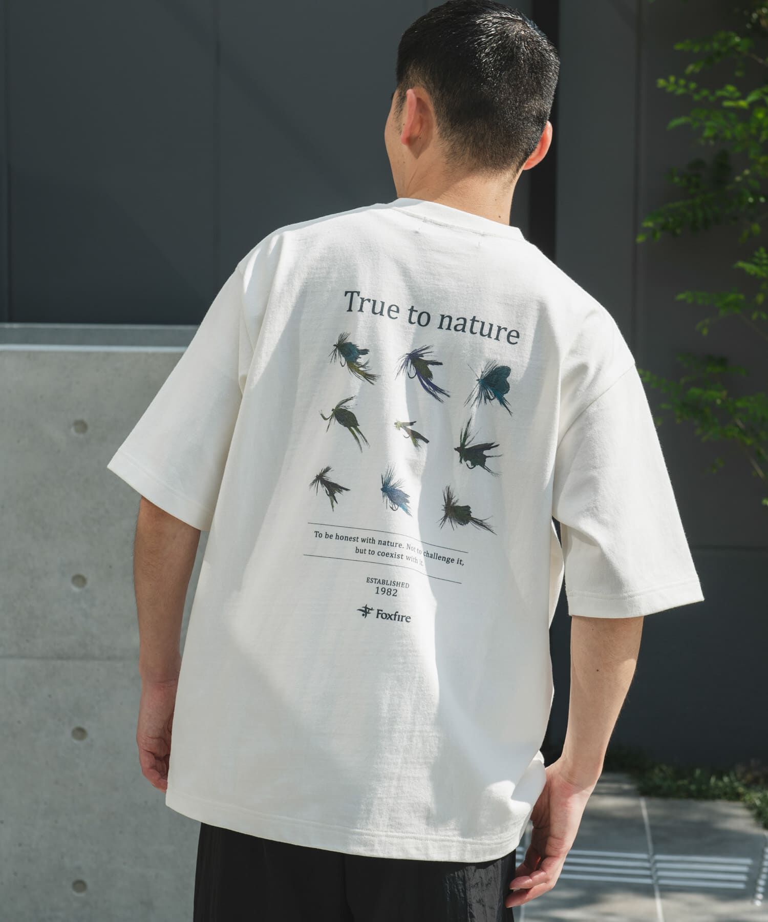 URBAN RESEARCH DOORS「『別注』Foxfire&times;DOORS　毛針プリントTシャツ」|Tシャツ・カットソー|