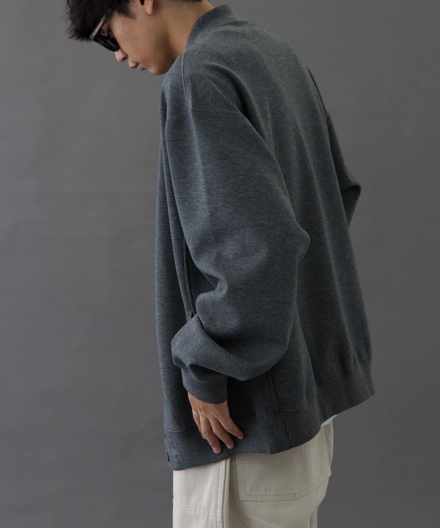 URBAN RESEARCH DOORS「FORK&SPOON　ダンボールスナップカーディガン」|カーディガン|