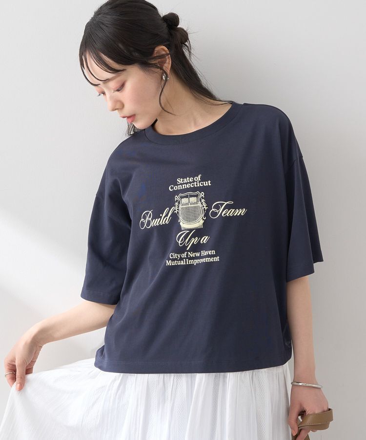 earth music&ecology「CollegeショートT」|Tシャツ・カットソー|