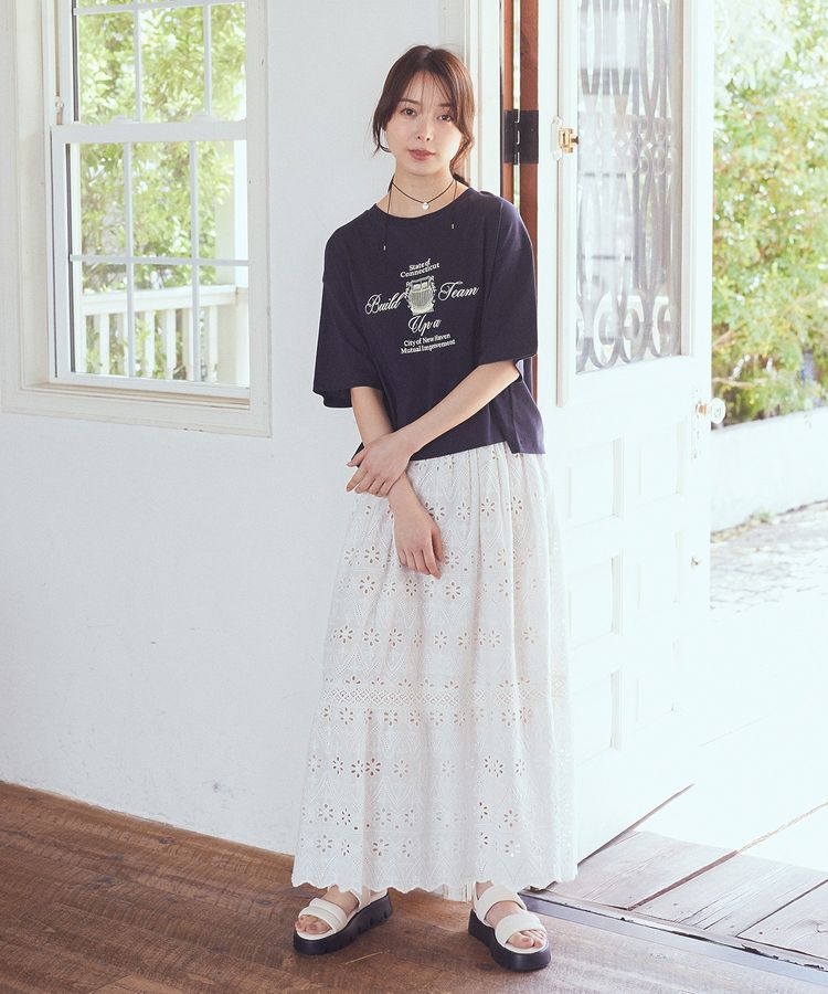 earth music&ecology「CollegeショートT」|Tシャツ・カットソー|