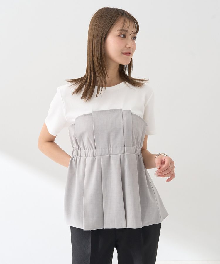 earth music&ecology「ビスチェドッキングプルオーバー」|Tシャツ・カットソー|