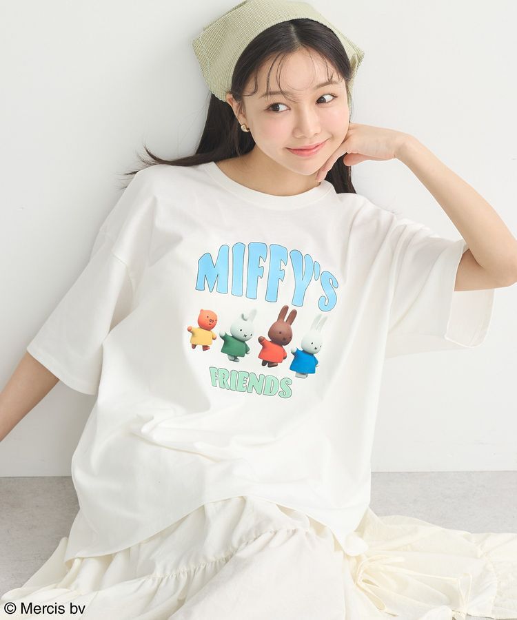 earth music&ecology「miffy/earth ミッフィーフレンズアニメーションT」|Tシャツ・カットソー|