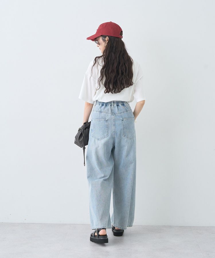 earth music&ecology「アソートプリントレギュラースリットTee」|Tシャツ・カットソー|