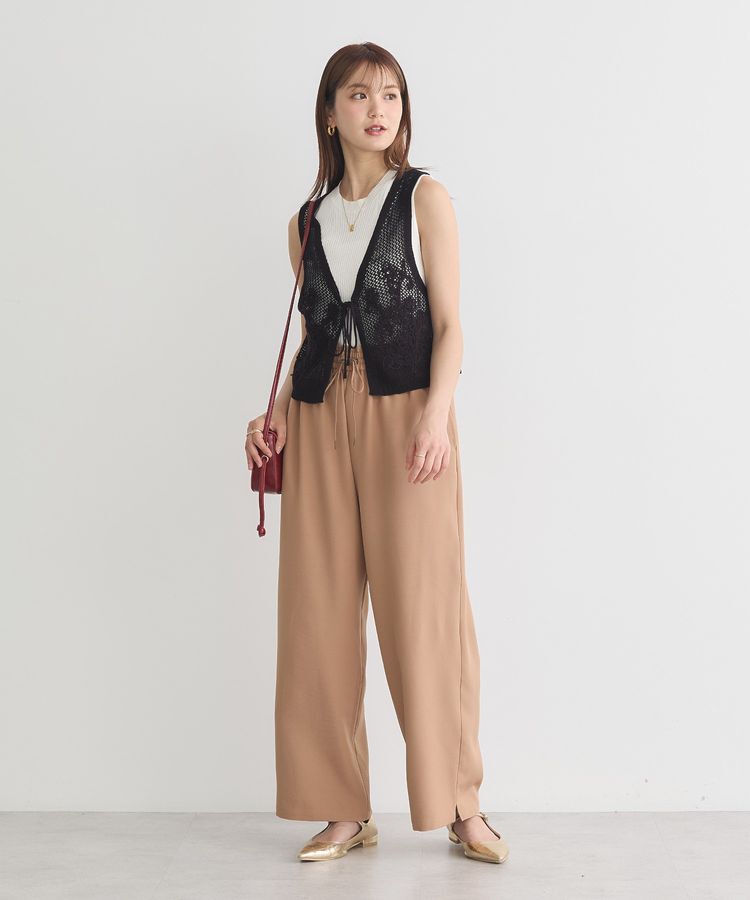 earth music&ecology「リラックスワイドパンツ」|その他|