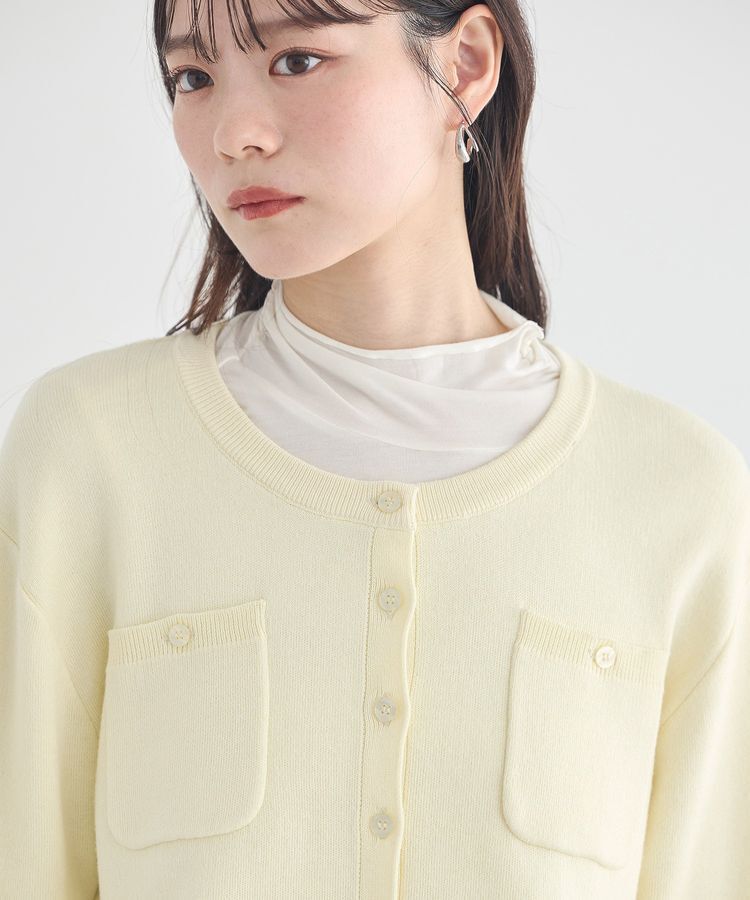 earth music&ecology「ダブルポケットカーディガン」|カーディガン|