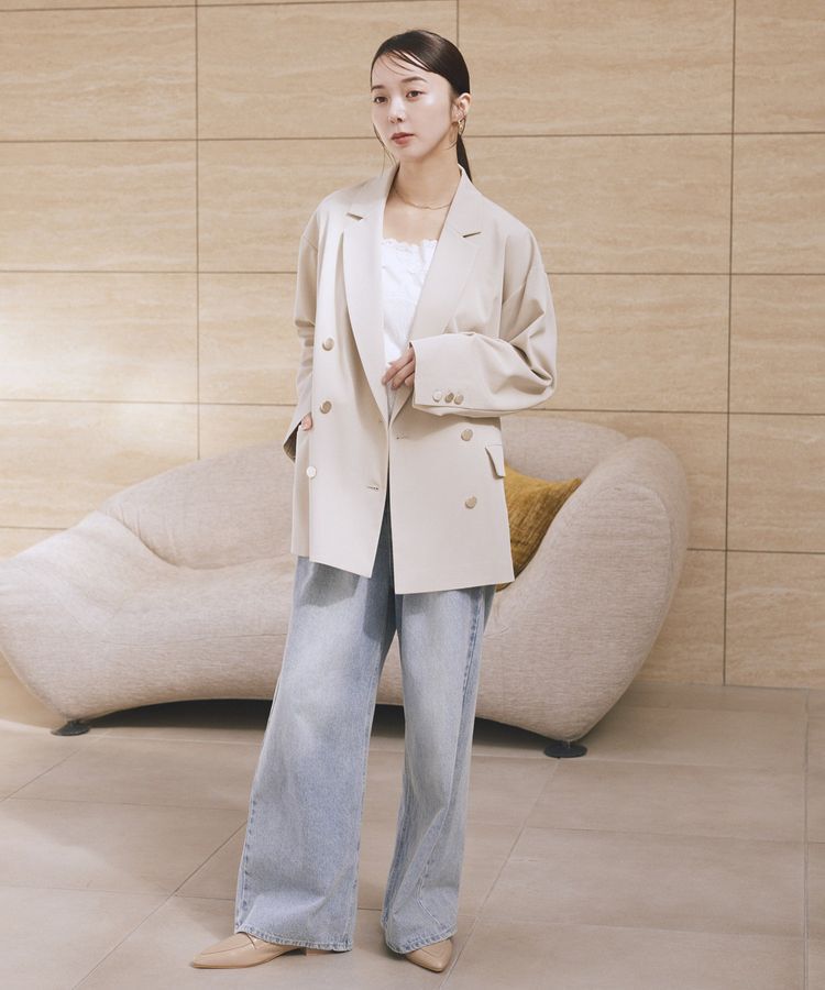 earth music&ecology「ダブルジャケット」|テーラードジャケット|