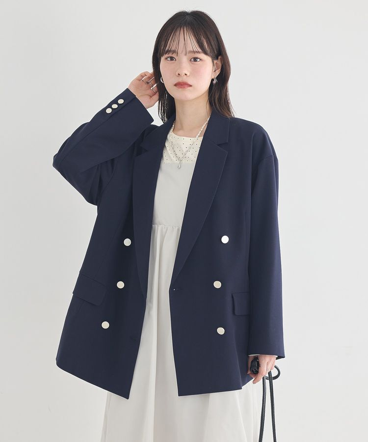 earth music&ecology「ダブルジャケット」|テーラードジャケット|