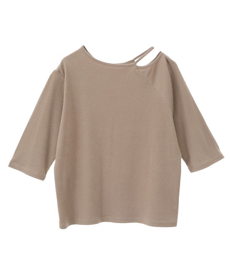 Green Parks「5分袖テレコリブプルオーバー」|Tシャツ・カットソー|