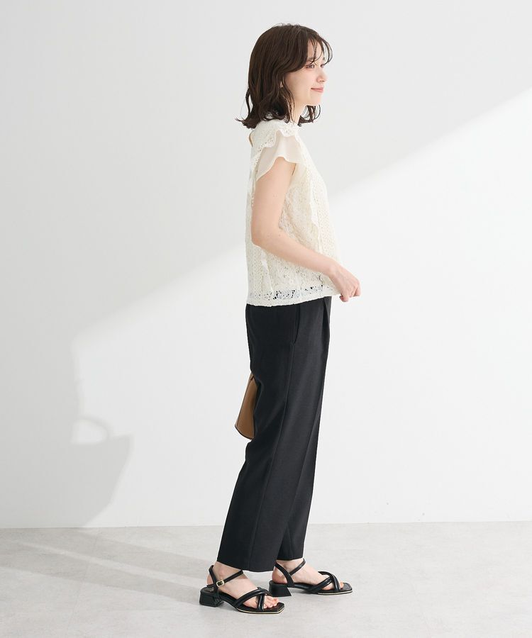 Green Parks「・Petit Fleur フレンチレーシーブラウス」|シャツ・ブラウス|