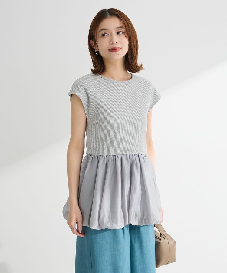 Green Parks「・ELENCARE DUE フレンチバルーントップス」|Tシャツ・カットソー|