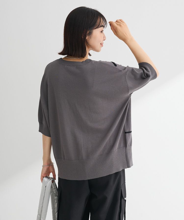 Green Parks「刺繍コードVネックカーディガン」|カーディガン|