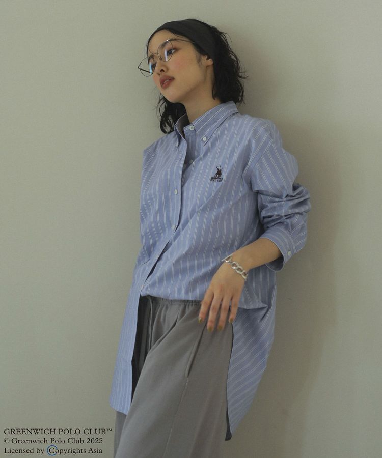 Green Parks「GREENWICH POLO CLUB(TM) BIGシャツ」|シャツ・ブラウス|