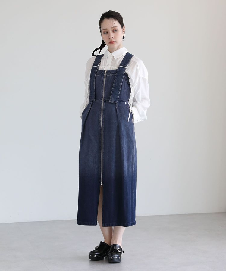 Green Parks「・SUGAR SPOON 2wayデニムジャンスカ」|ジャンパースカート|