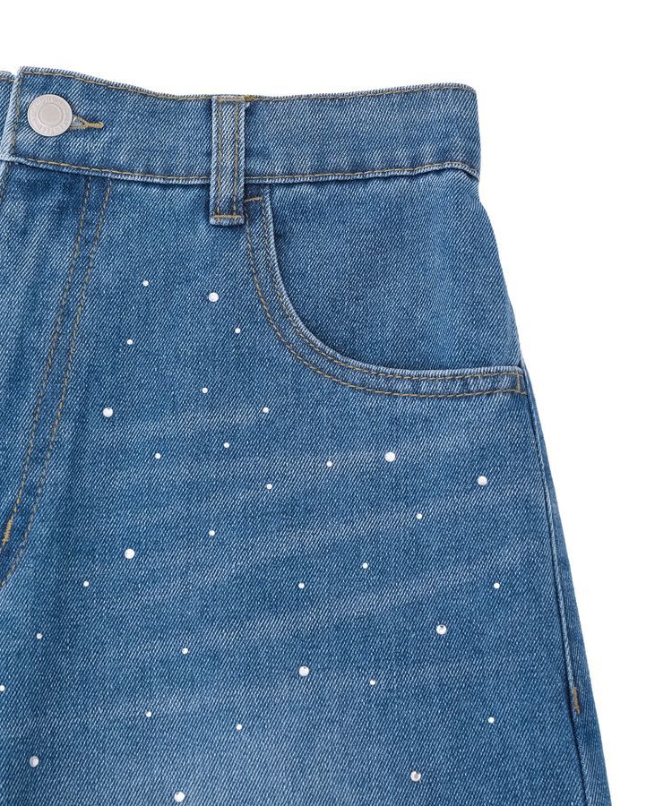 Green Parks「・ELENCARE DUE ラインストーンデニム」|デニム|