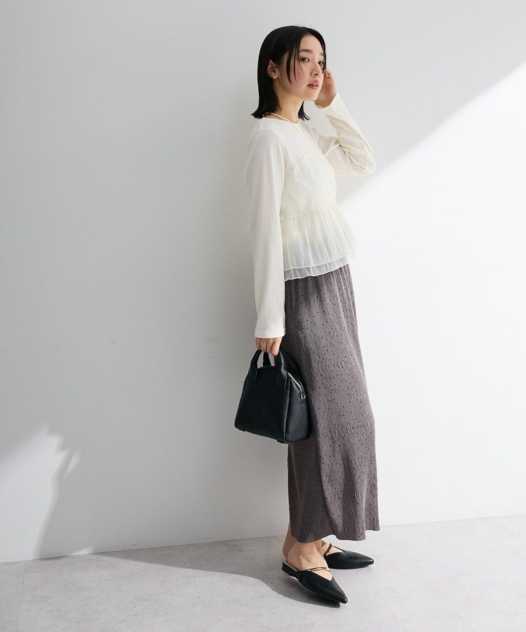 Green Parks「楊柳プリーツスカート」|スカート|