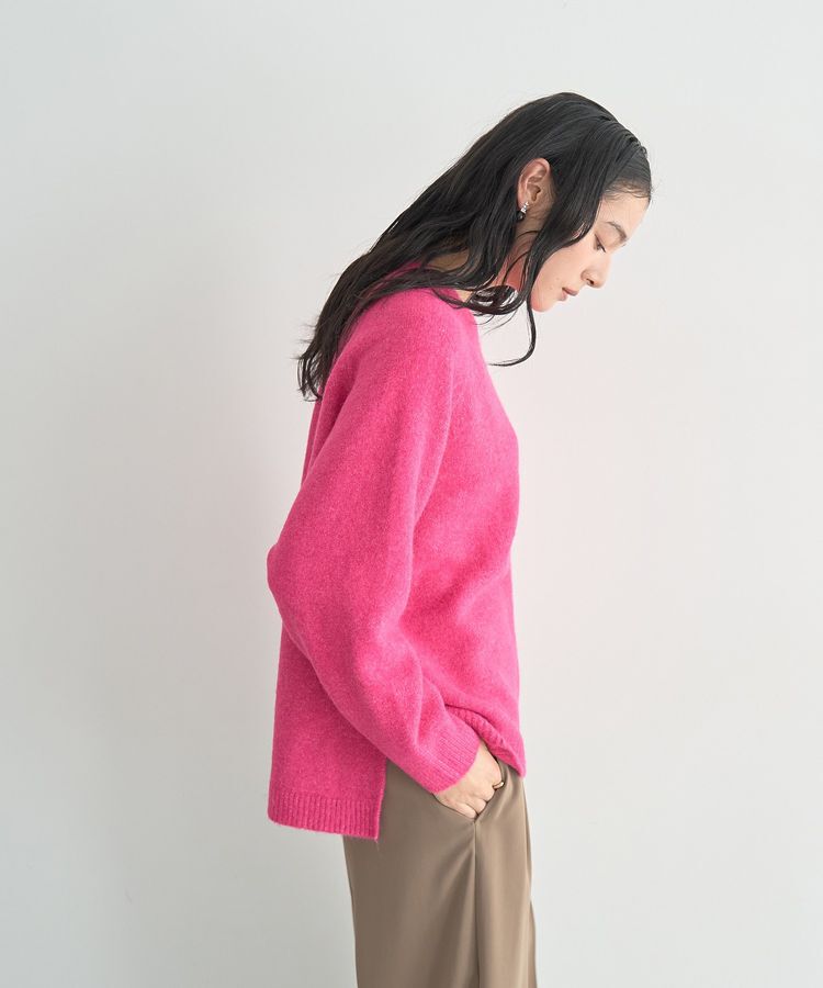 YECCA VECCA「Vネックルーズニット」|ニット・セーター|