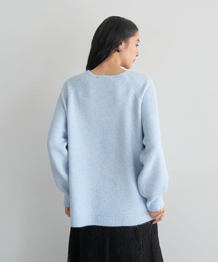 YECCA VECCA「Vネックルーズニット」|ニット・セーター|