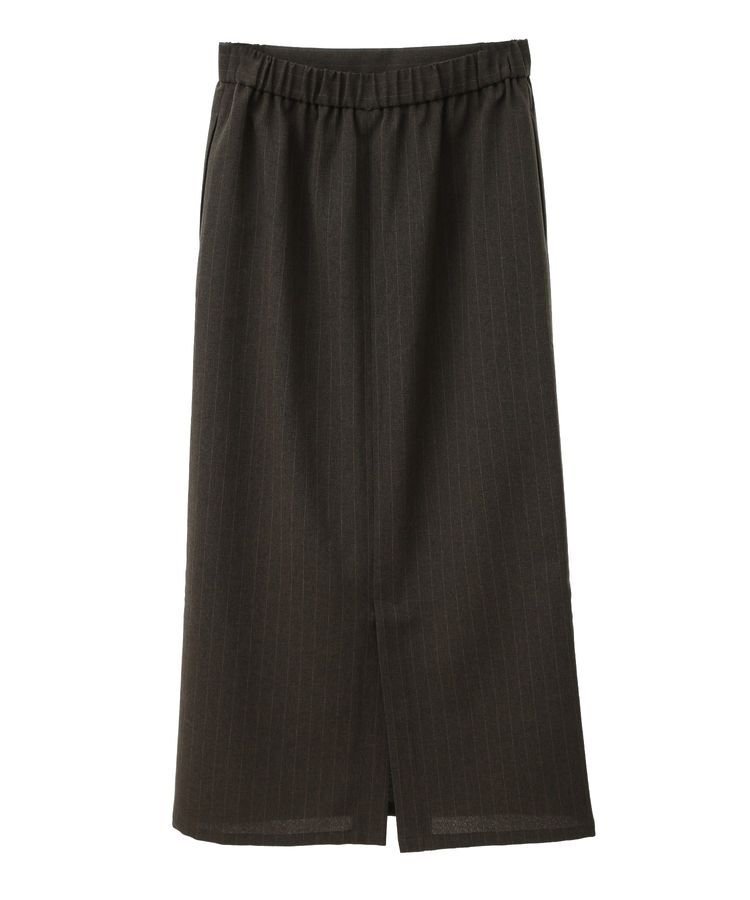 GARAGE OF GOOD CLOTHING「【日本製】ストライプロングスカート」|タイト|