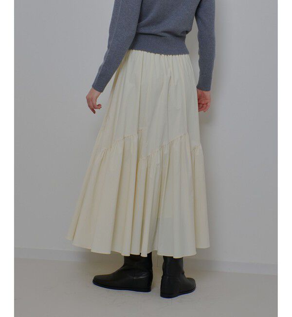 allureville「◇バイヤス切替ギャザースカート」|スカート|