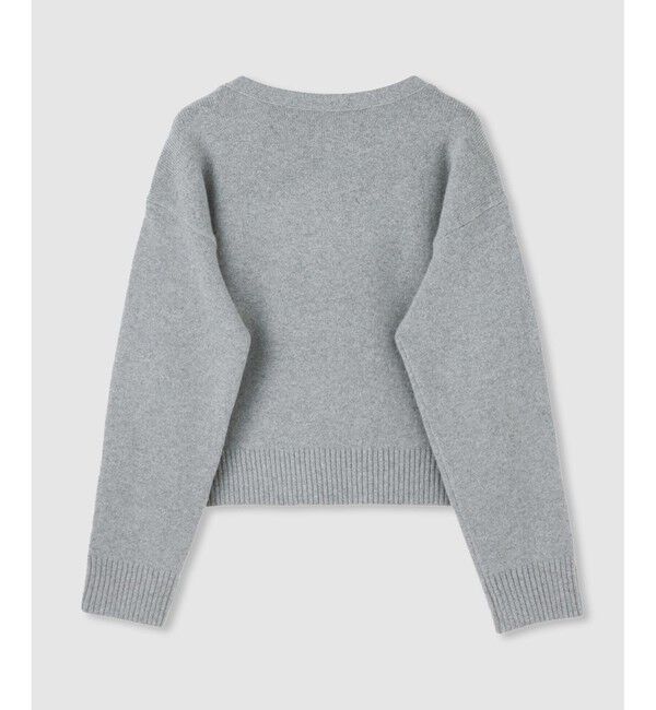 LOULOU WILLOUGHBY「【LOULOU WILLOUGHBY】ショルダーレース釦プルオーバー」|ニット・セーター|