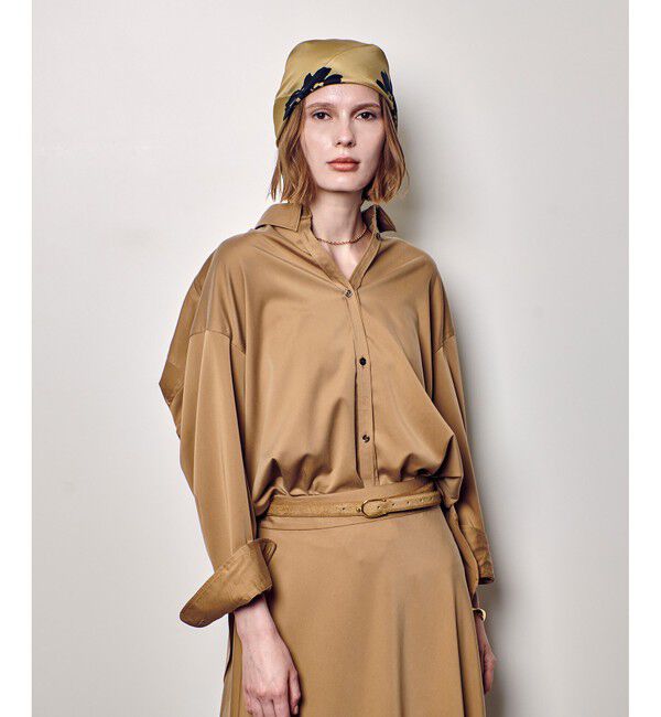 allureville「フィブリルカシュクールシャツ」|シャツ・ブラウス|