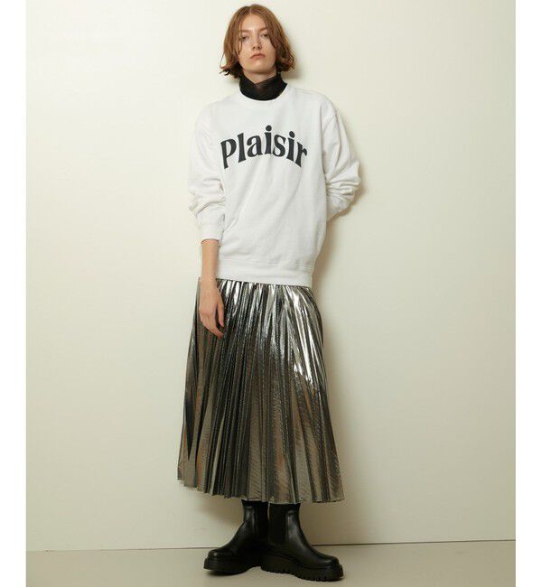 allureville「ロゴスウェットプルオーバー」|Tシャツ・カットソー|