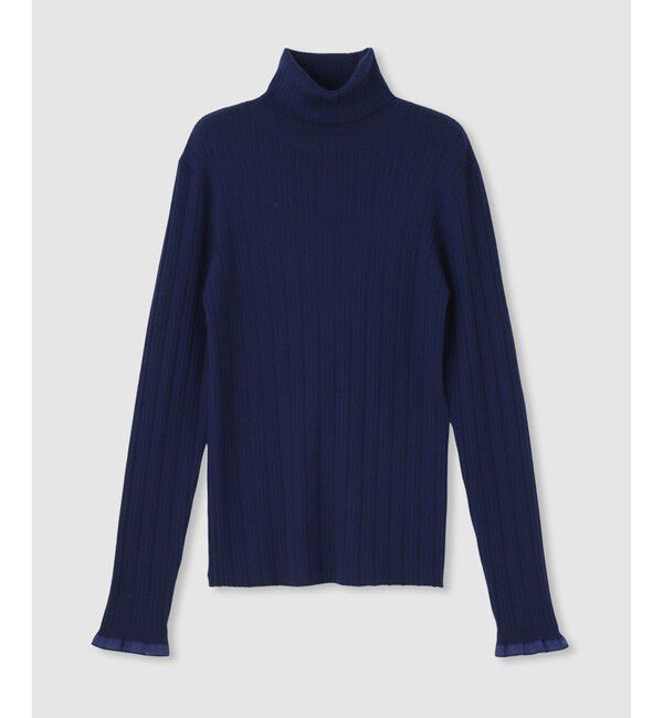 LOULOU WILLOUGHBY「【LOULOU WILLOUGHBY】ハーフチューブラータートルプルオーバー」|ニット・セーター|