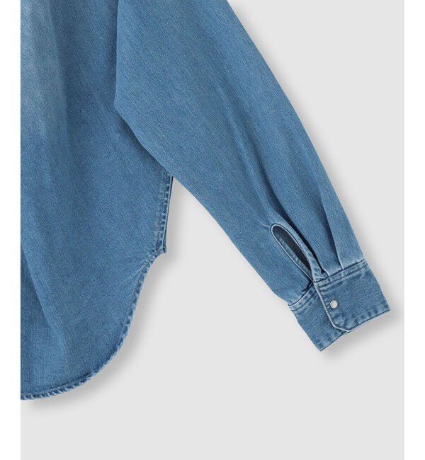 allureville「バックレイヤードデニムシャツ」|シャツ・ブラウス|