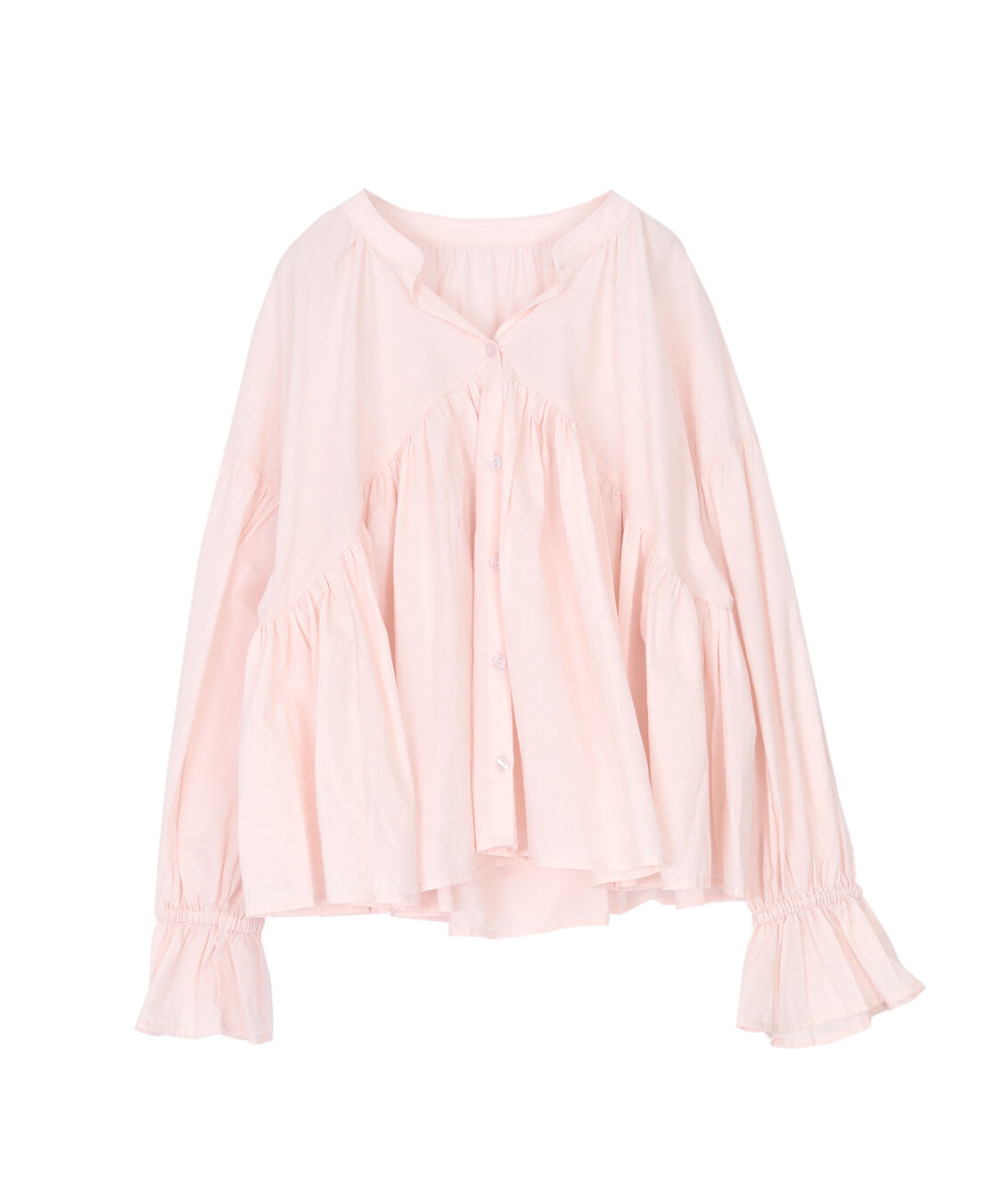 titivate「キャンディースリーブギャザーブラウス」|シャツ・ブラウス|